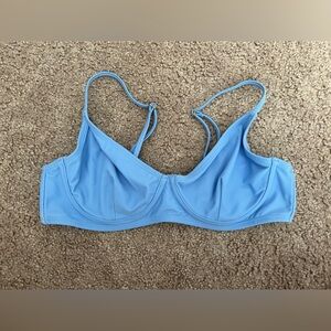 Blue Swimsuit Top
